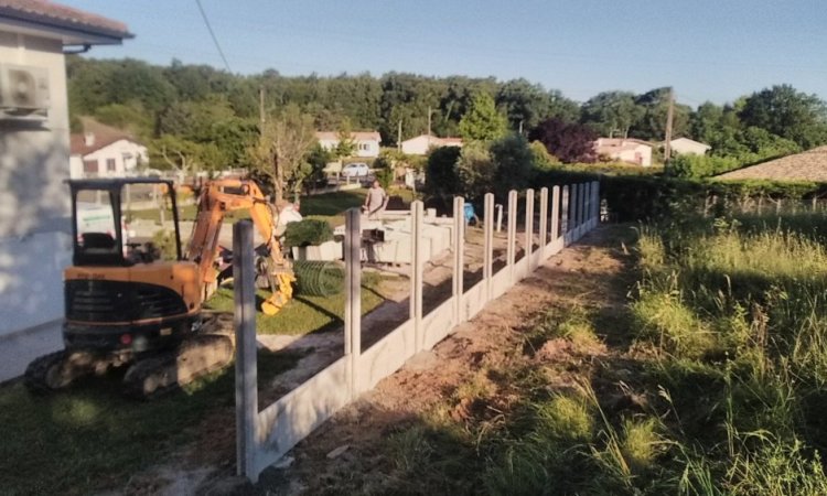 Installation de clôture de jardin, ARBRE & JARDIN ENVIRONNEMENT à Beychac-et-Caillau